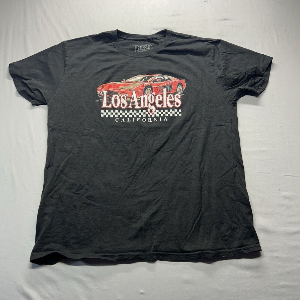 Fresh Laundry Los Angeles "86" Unlimited Racing Ferrari T shirt Size XL